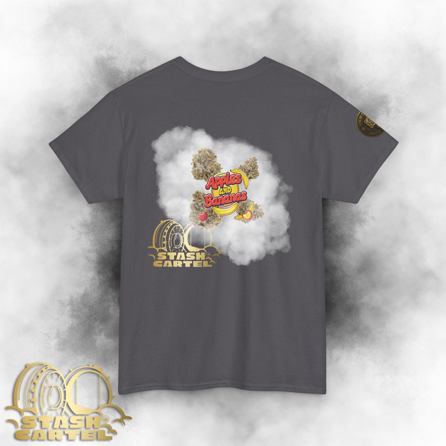 Apples And Bananas Tee – Fruity Funk Hybrid Unisex Cotton Tee