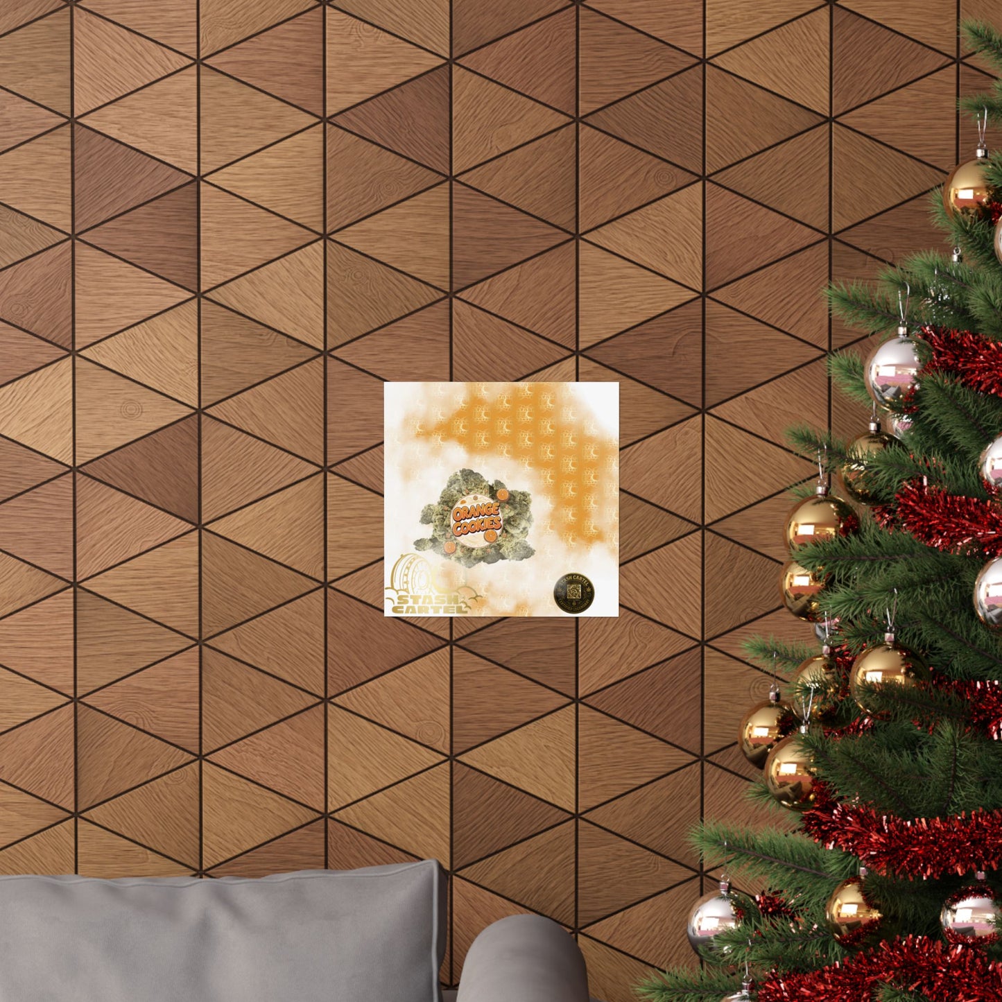 🍊🍪 Orange Cookies Poster – Zesty Cookie Gas Hybrid Poster with Citrus Burst