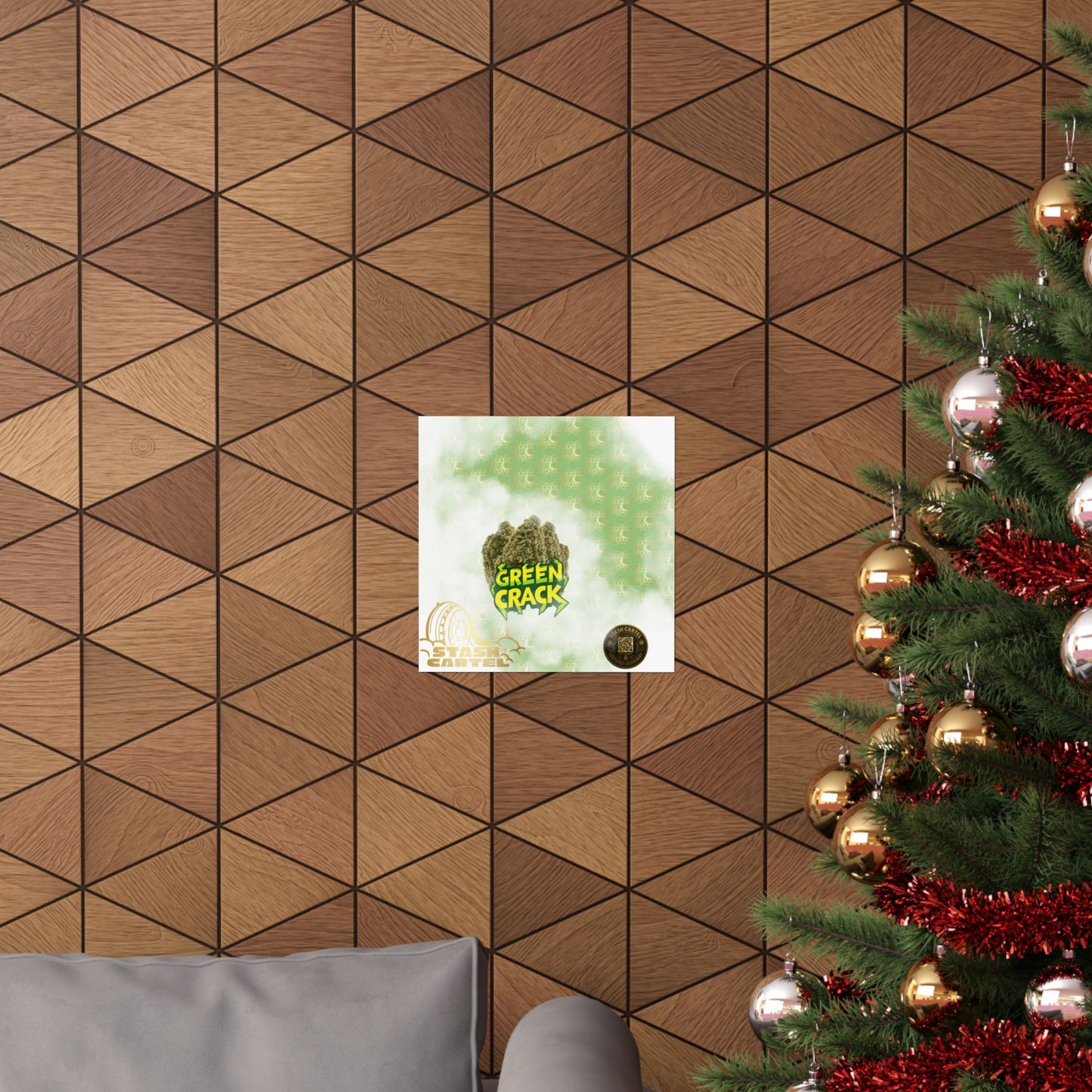 ⚡ "Green Crack" High-Energy Sativa Poster Print