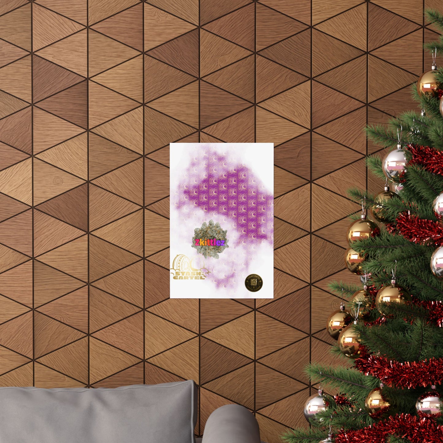 🌈 "Zkittlez" Award-Winning Hybrid Fruit Poster