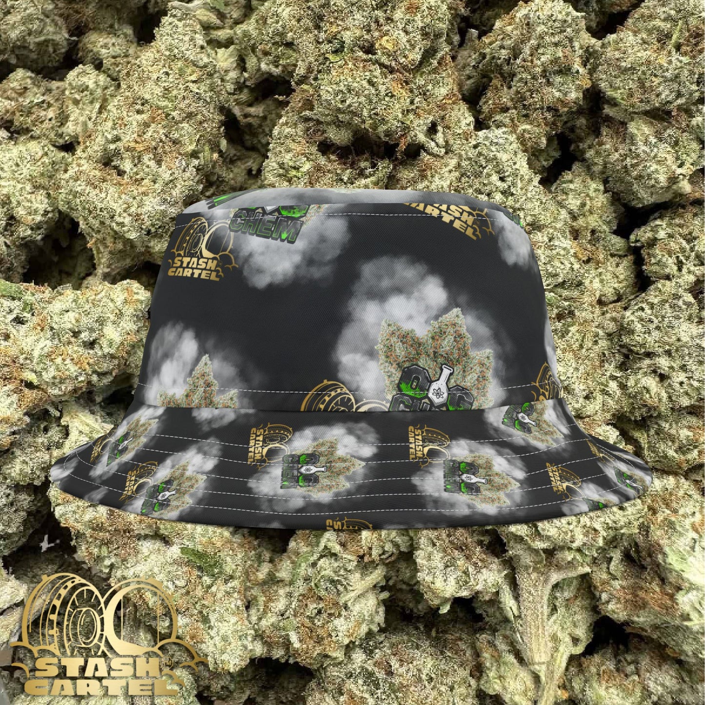 OG Chem Bucket Hat – Classic Gas & Clean Chaos for Streetwear Lovers