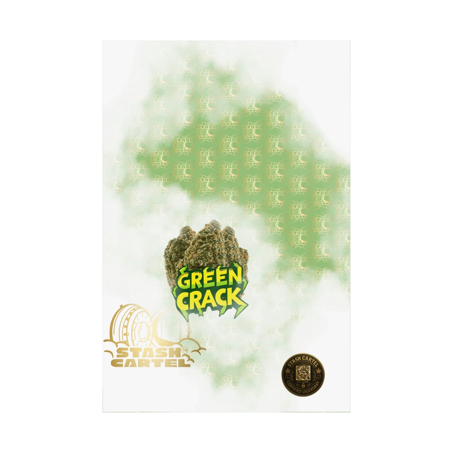 ⚡ "Green Crack" High-Energy Sativa Poster Print