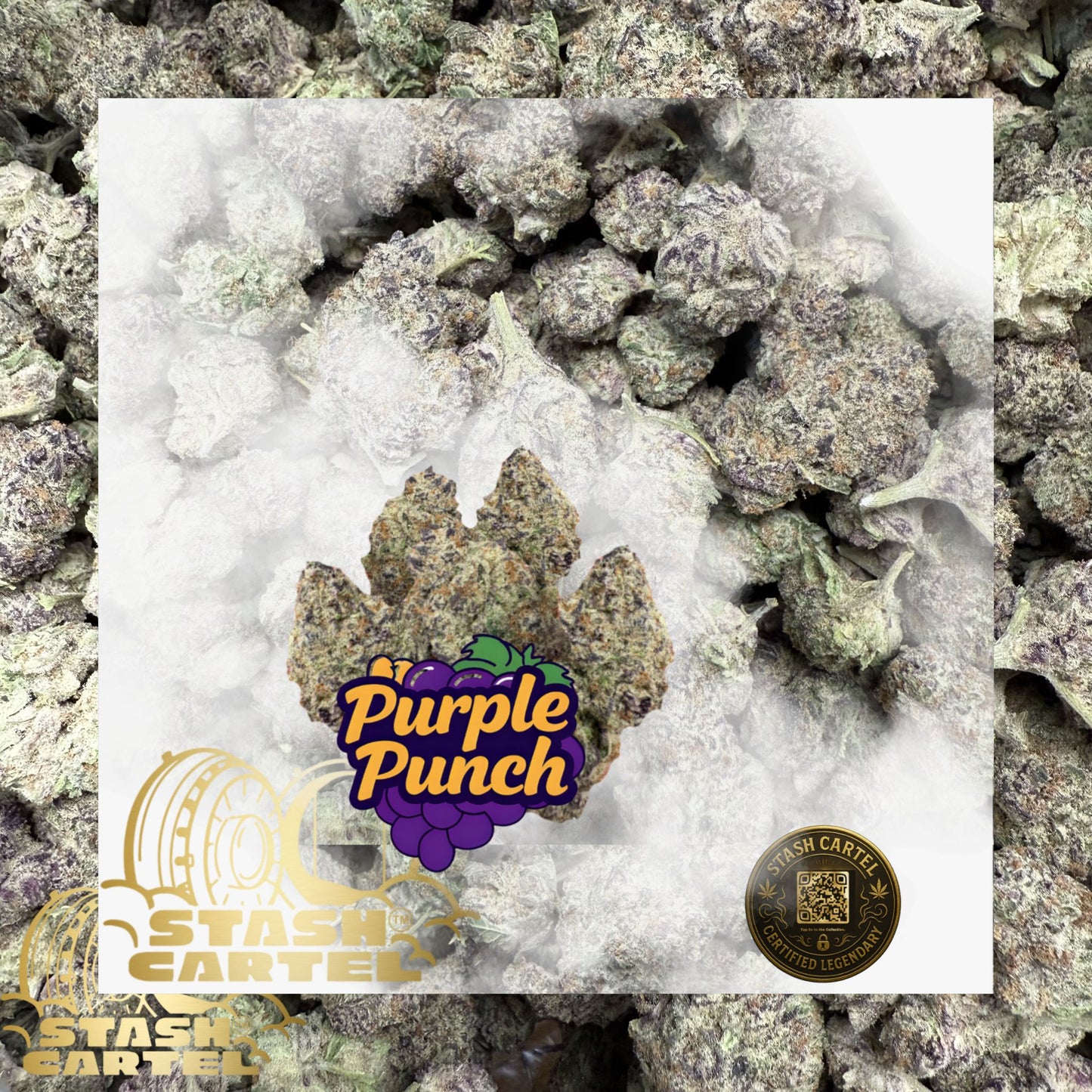 🥊 "Purple Punch" Heavy Indica Flavor Bomb Poster