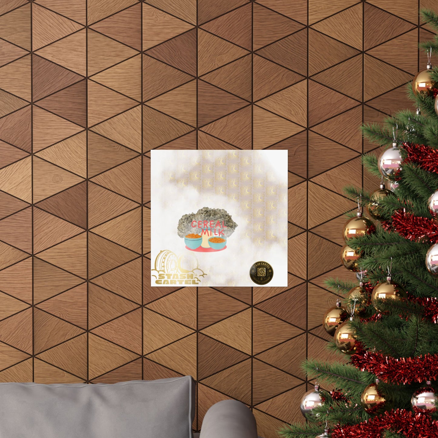 🥣🫧 "Cereal Milk" Hybrid Poster – Fruity Bowl of Terps