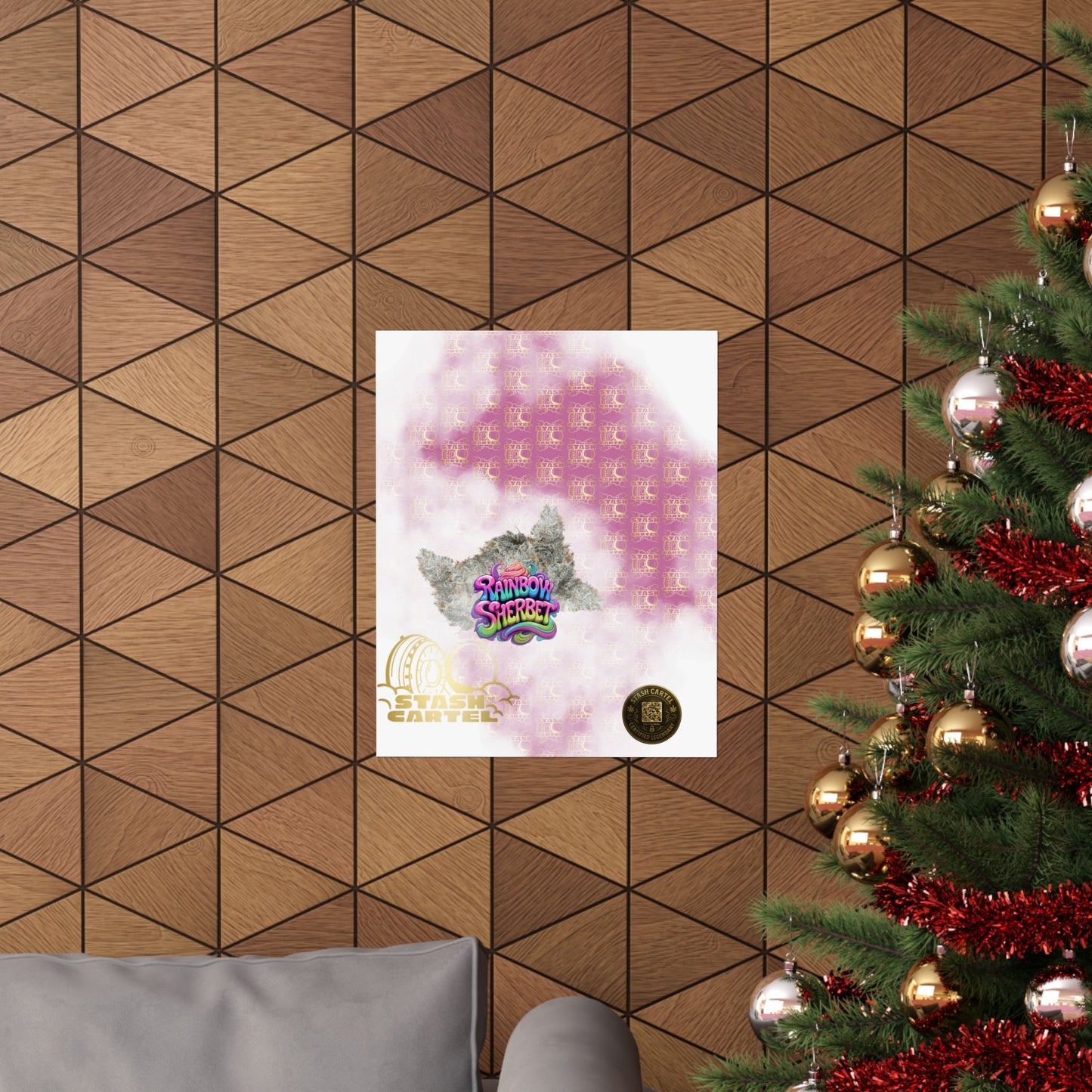 🍧 "Rainbow Sherbet" Fruit-Funk Balanced Hybrid Poster