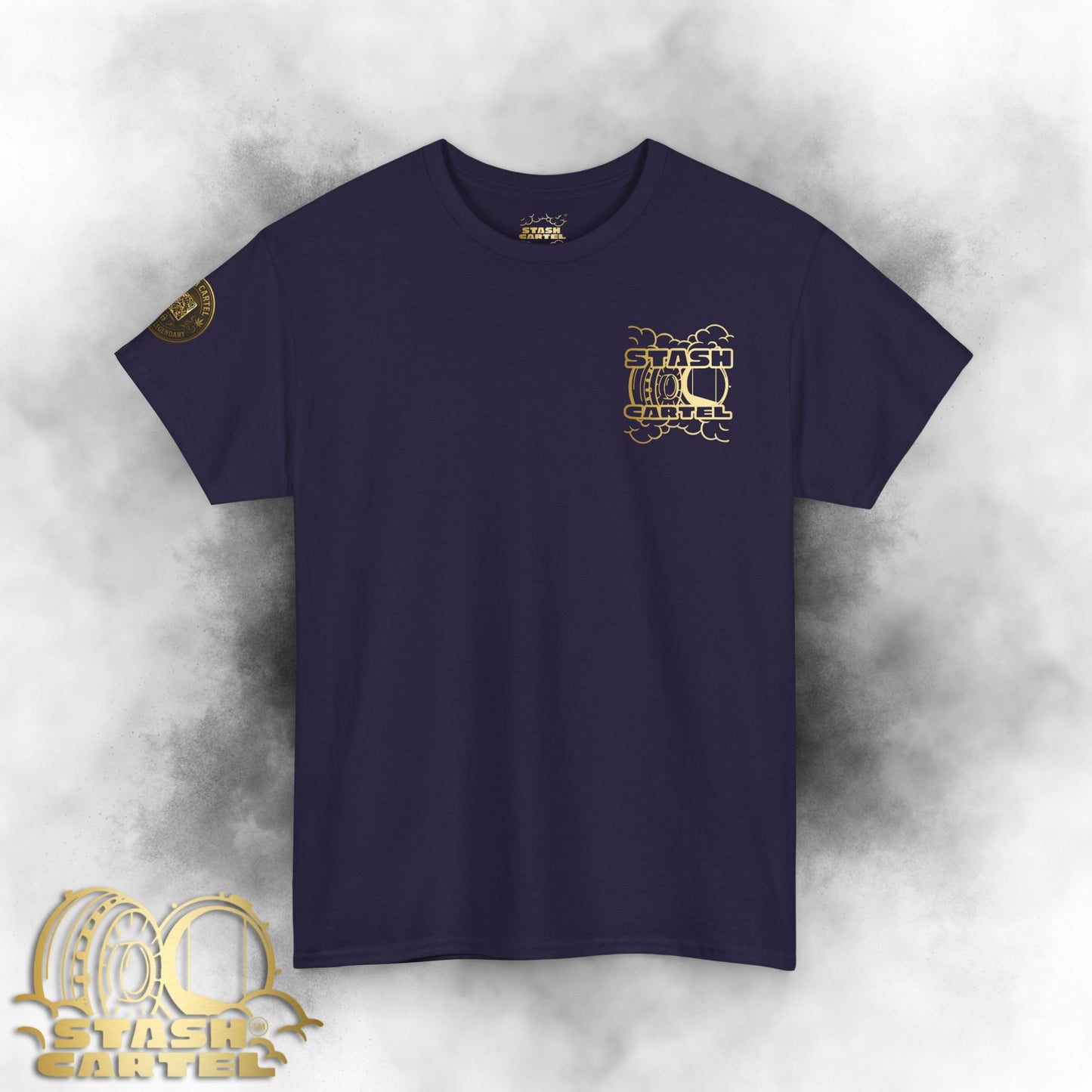 Gorilla Cake Tee – Hybrid Strength, Frosted Kush Unisex Heavy Cotton Tee