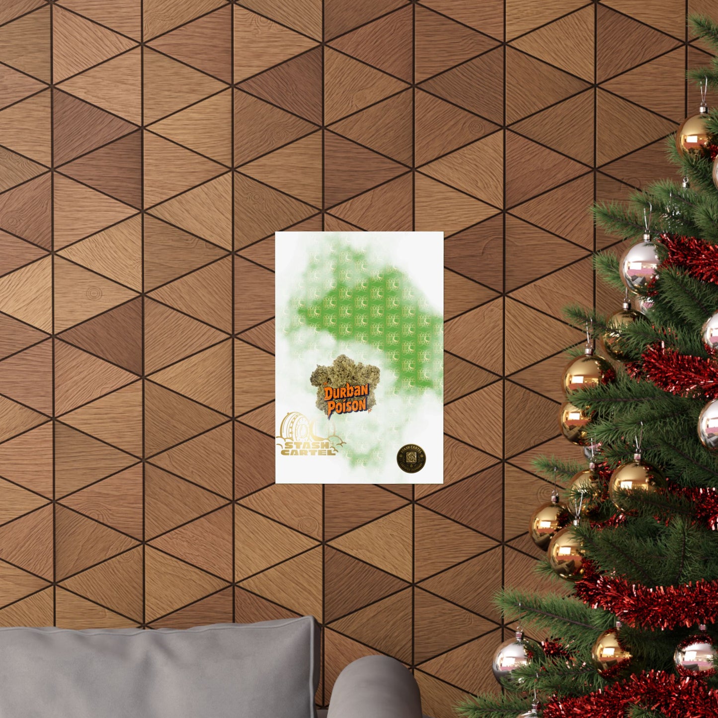 🌍 "Durban Poison" Pure Sativa Landrace Poster