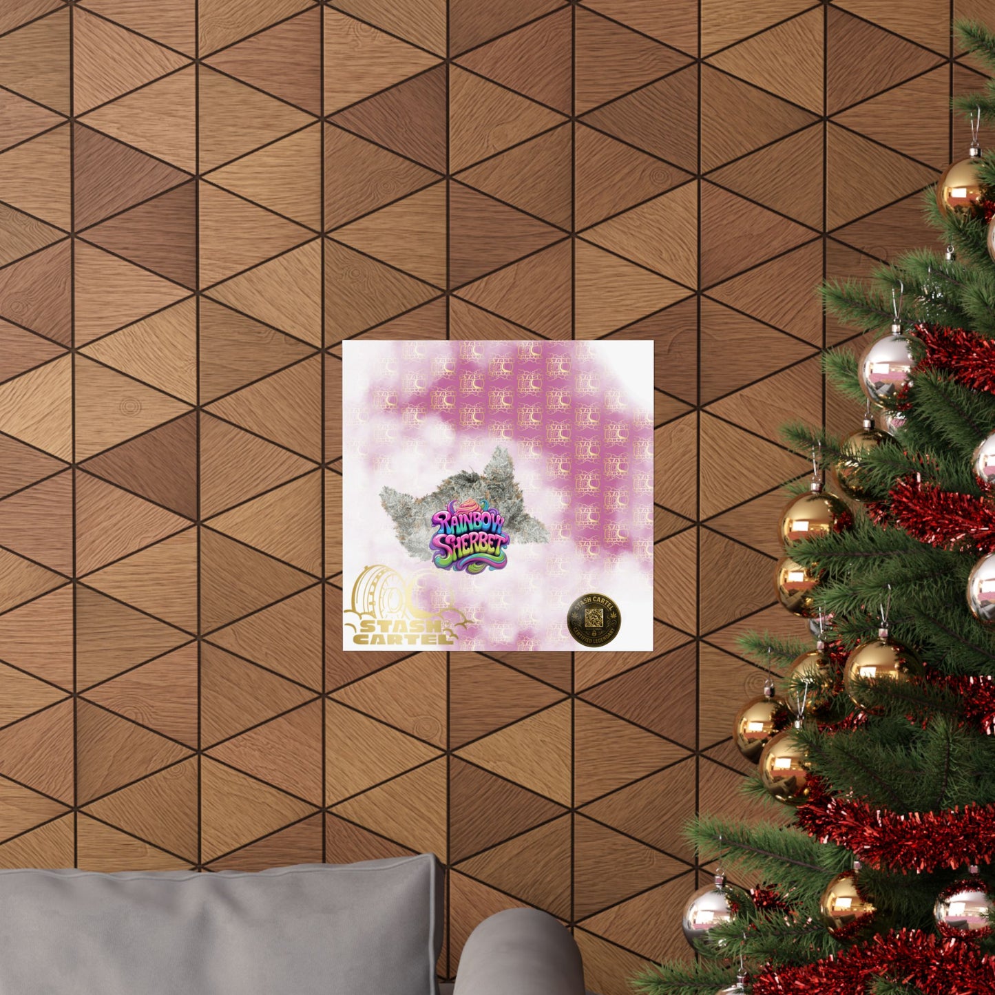 🍧 "Rainbow Sherbet" Fruit-Funk Balanced Hybrid Poster