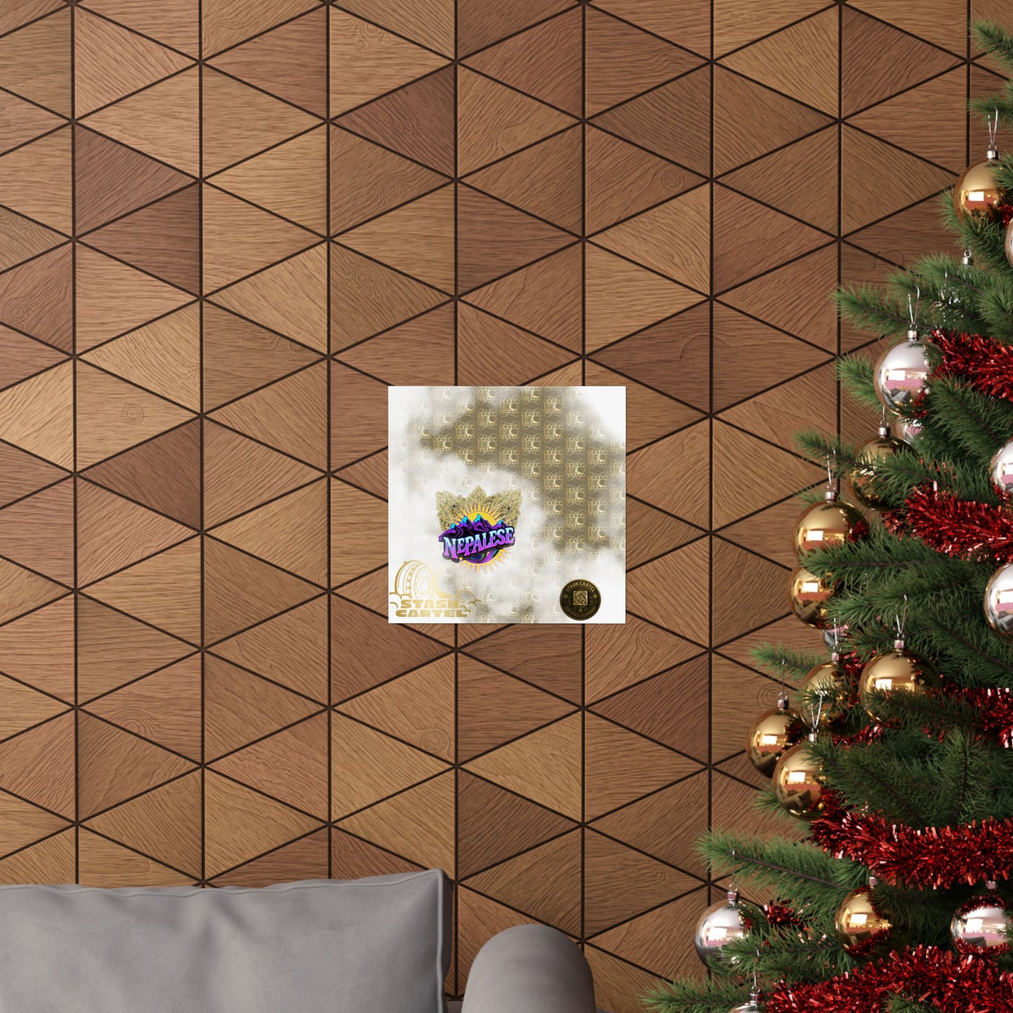 🧘‍♂️🏔️ Nepalese Poster – Sacred Sativa-Leaning Landrace with Earthy Incense & Floral Spice