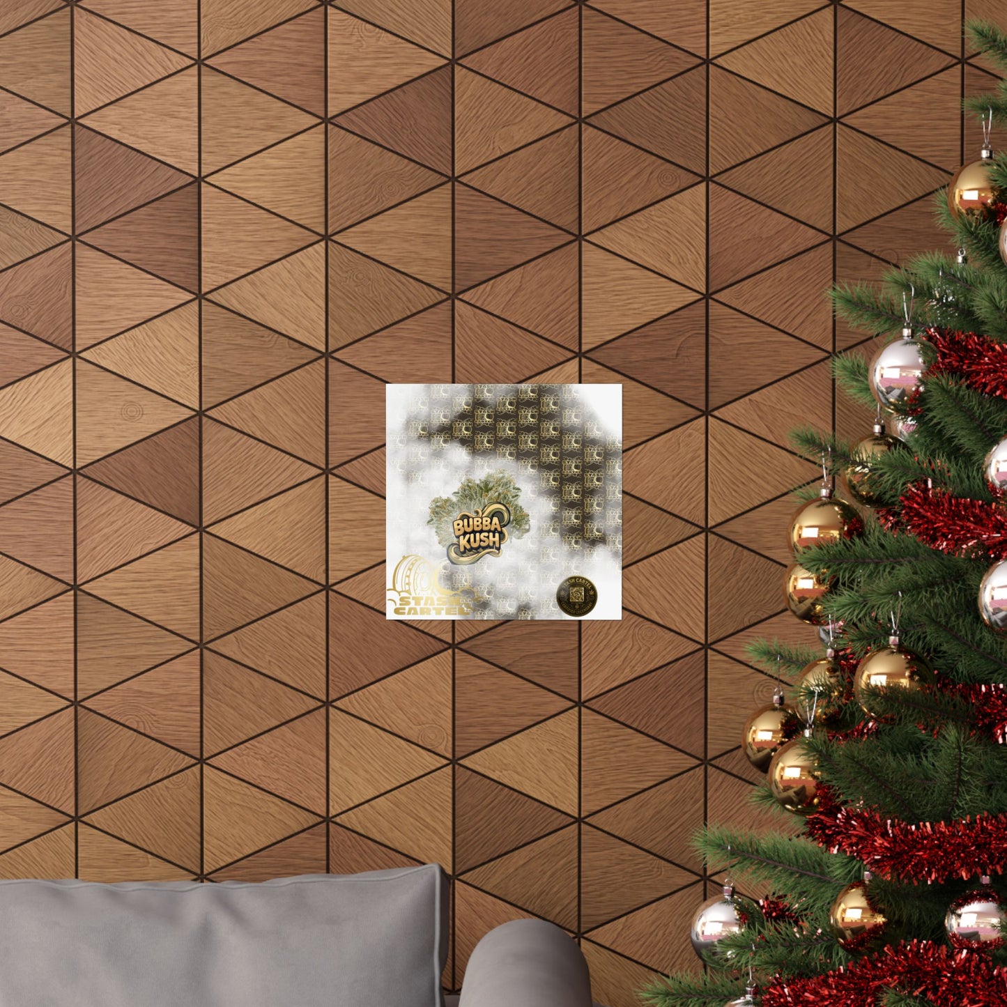 ☕ "Bubba Kush" Classic Nightcap Indica Poster