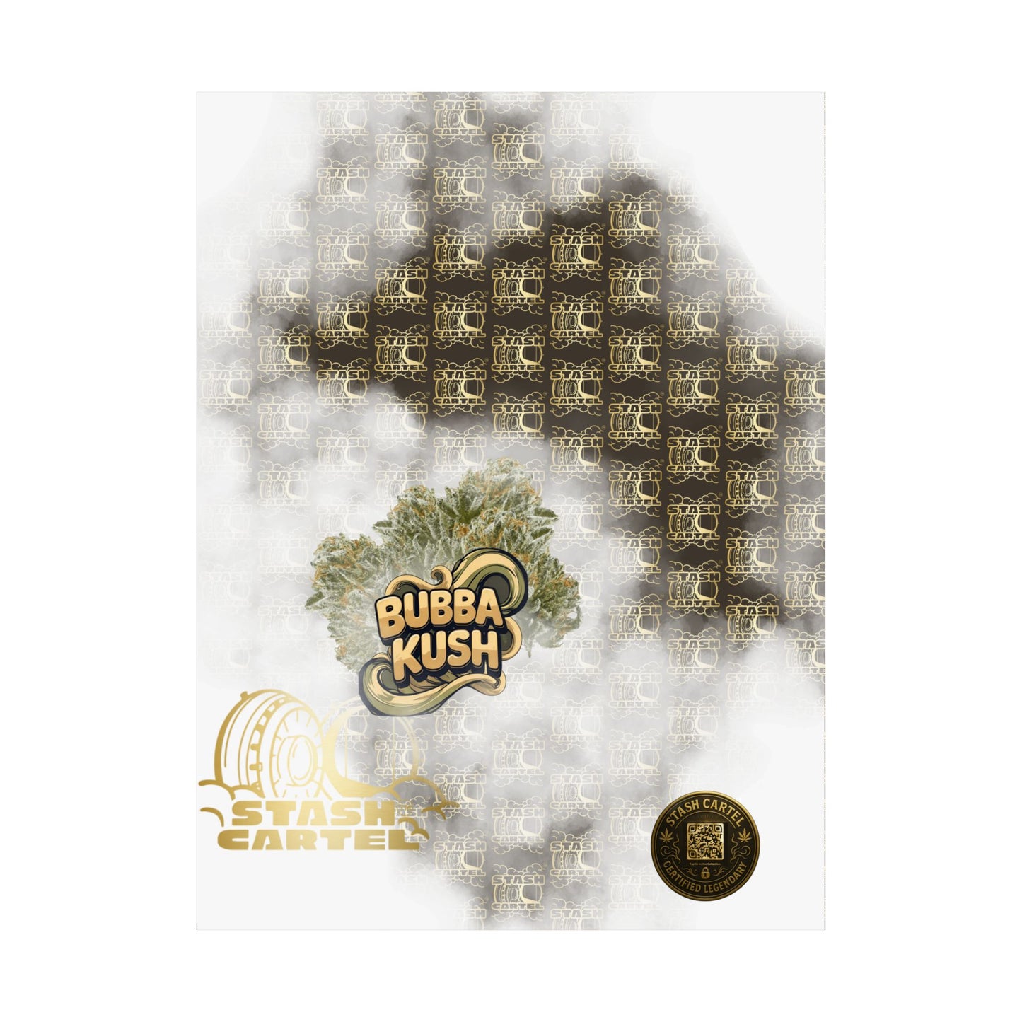 ☕ "Bubba Kush" Classic Nightcap Indica Poster