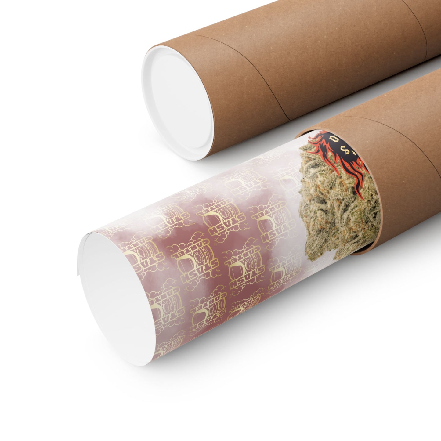 🔥😈 Dante’s Inferno Poster – Exotic Indica Hybrid Poster with Fiery Candy Terps