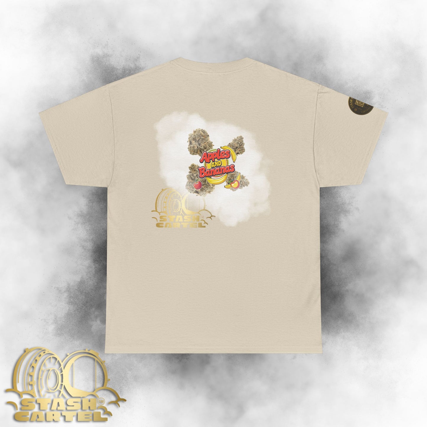 Apples And Bananas Tee – Fruity Funk Hybrid Unisex Cotton Tee