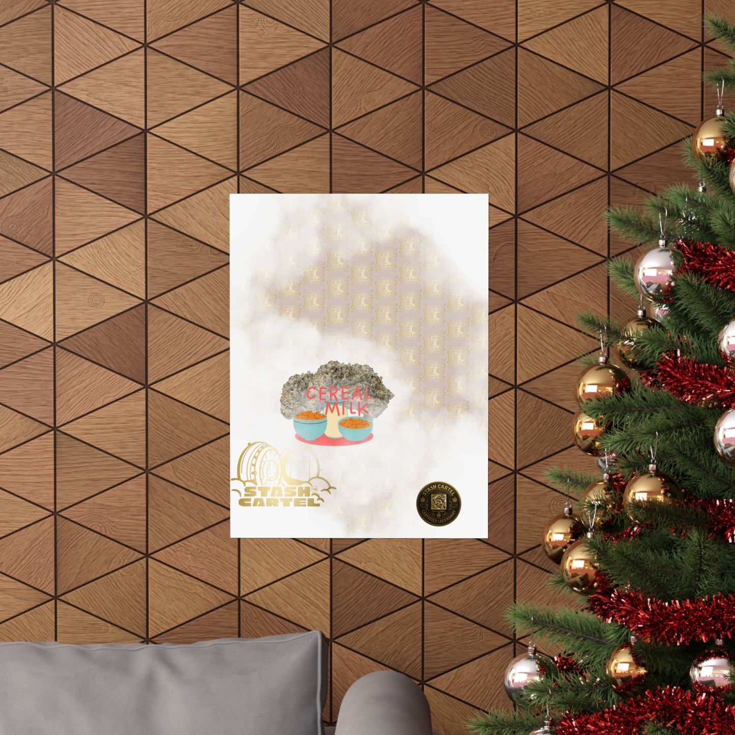 🥣🫧 "Cereal Milk" Hybrid Poster – Fruity Bowl of Terps