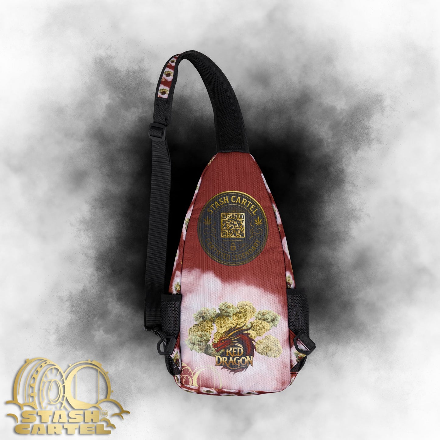 Red Dragon Stash Bag – Heatwave Carry, Fire Flavor