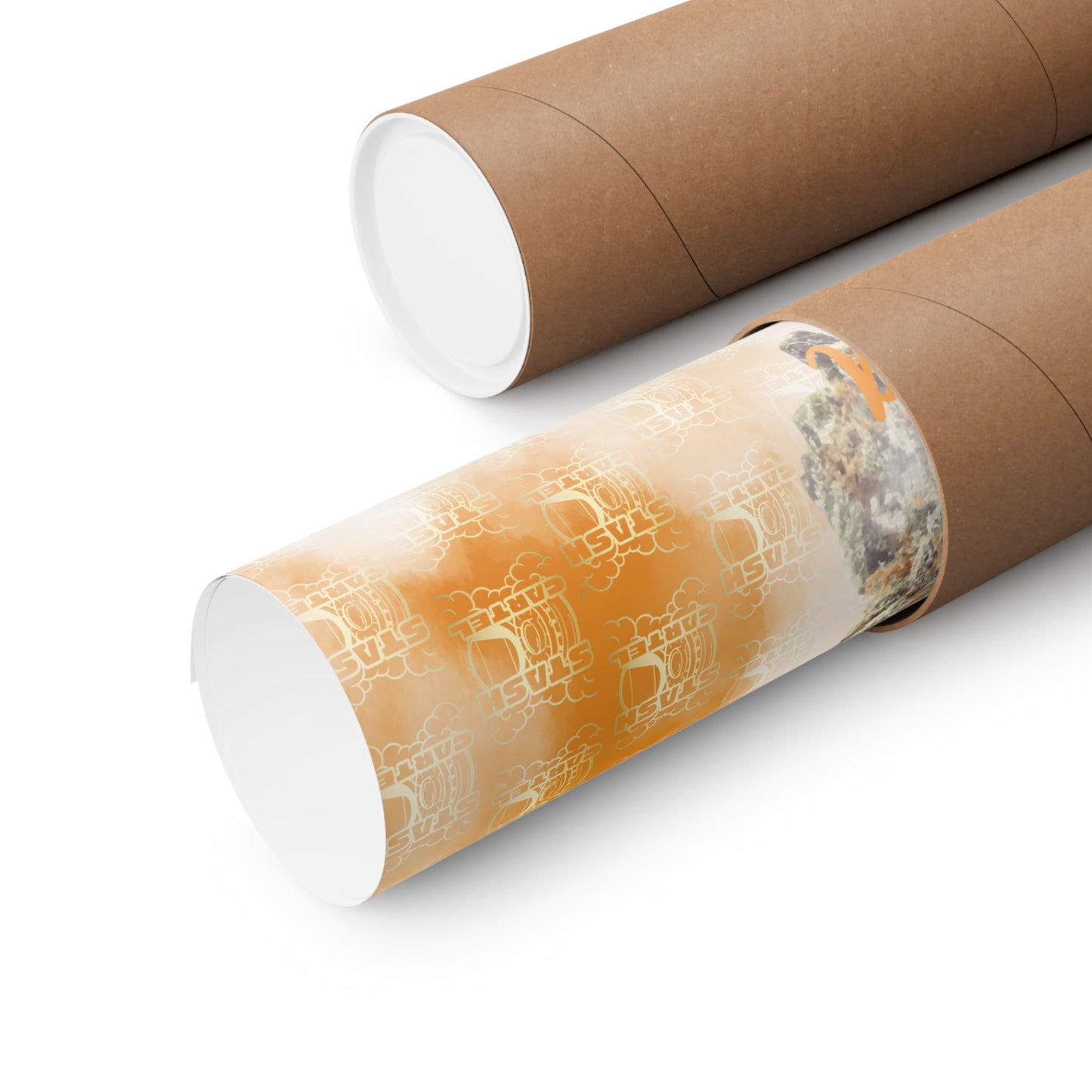 🍾 "Mimosa" Citrus Sunrise Hybrid Poster Art