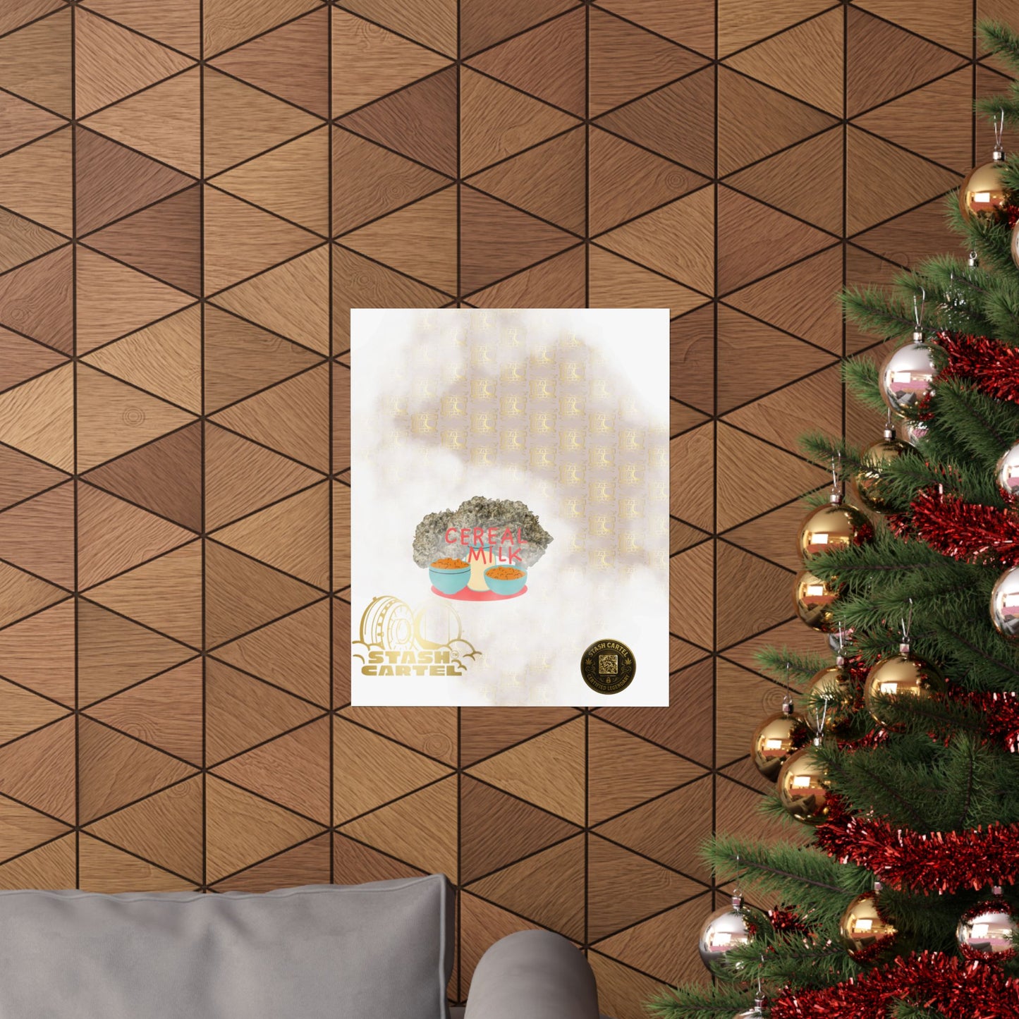 🥣🫧 "Cereal Milk" Hybrid Poster – Fruity Bowl of Terps