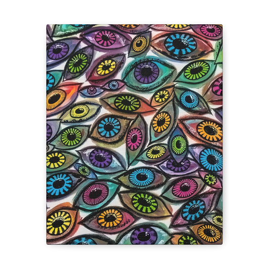 Colorful Eye See You Too Design Stretched Canvas Wall Art, Colorful Wall Decor, Unique Gift for Art Lovers, Eye-Catching Home Decor, Bohemian [...]