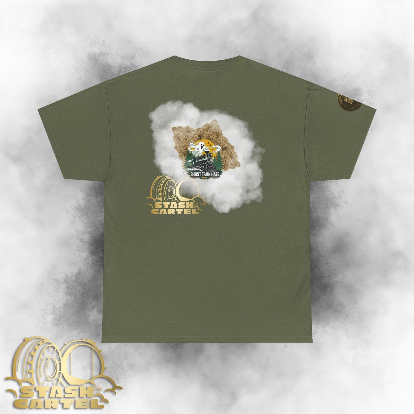 Ghost Train Haze Tee – Potent Psychedelic Lift Unisex Cotton Tee