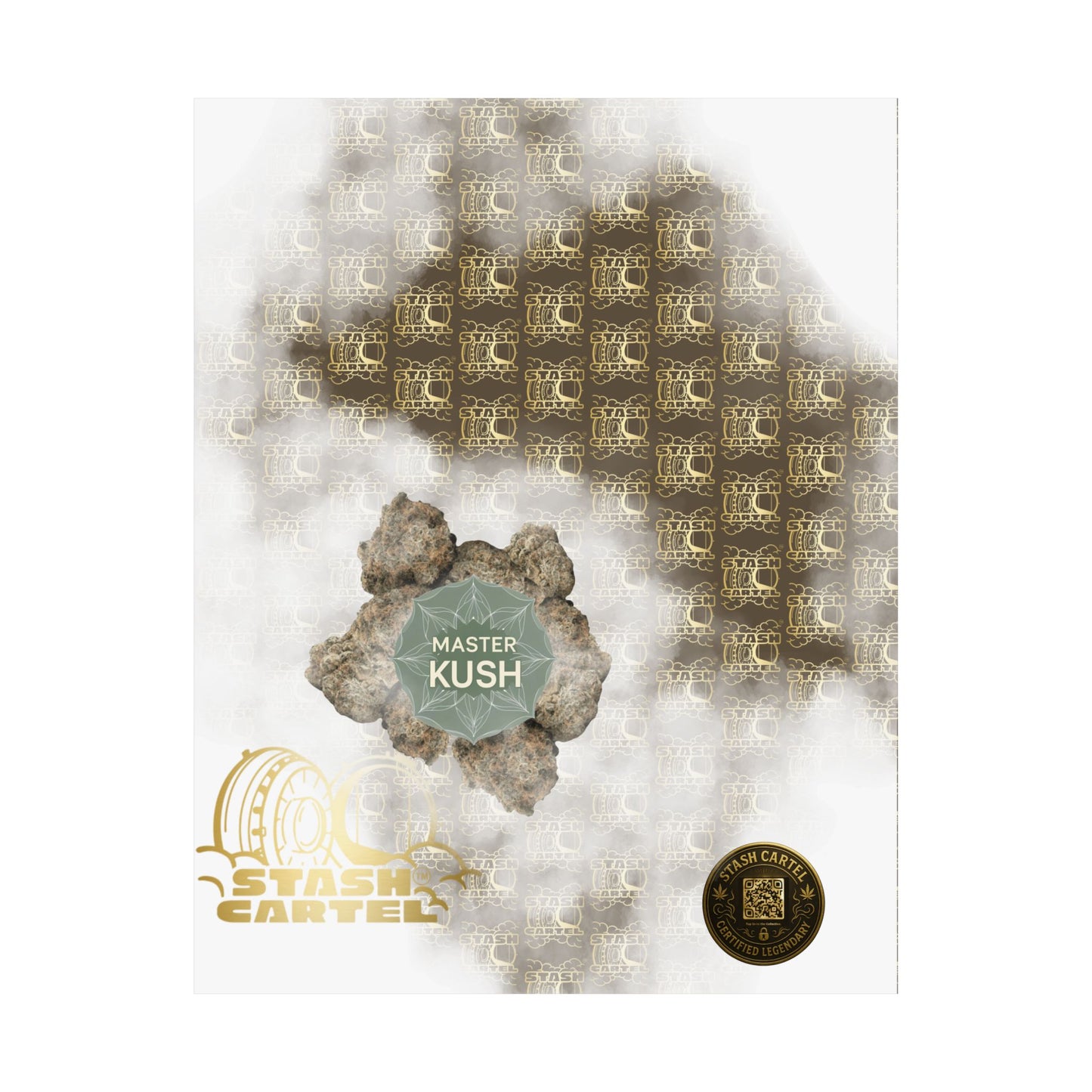 🧘‍♂️ "Master Kush" Classic Amsterdam Indica Poster