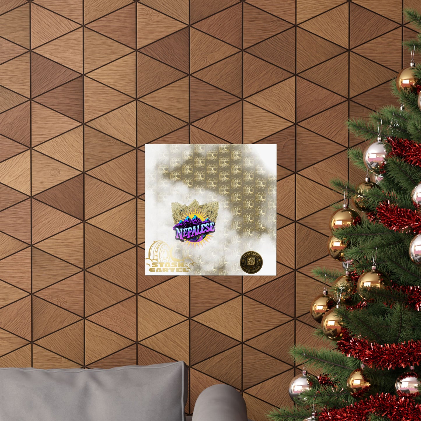 🧘‍♂️🏔️ Nepalese Poster – Sacred Sativa-Leaning Landrace with Earthy Incense & Floral Spice