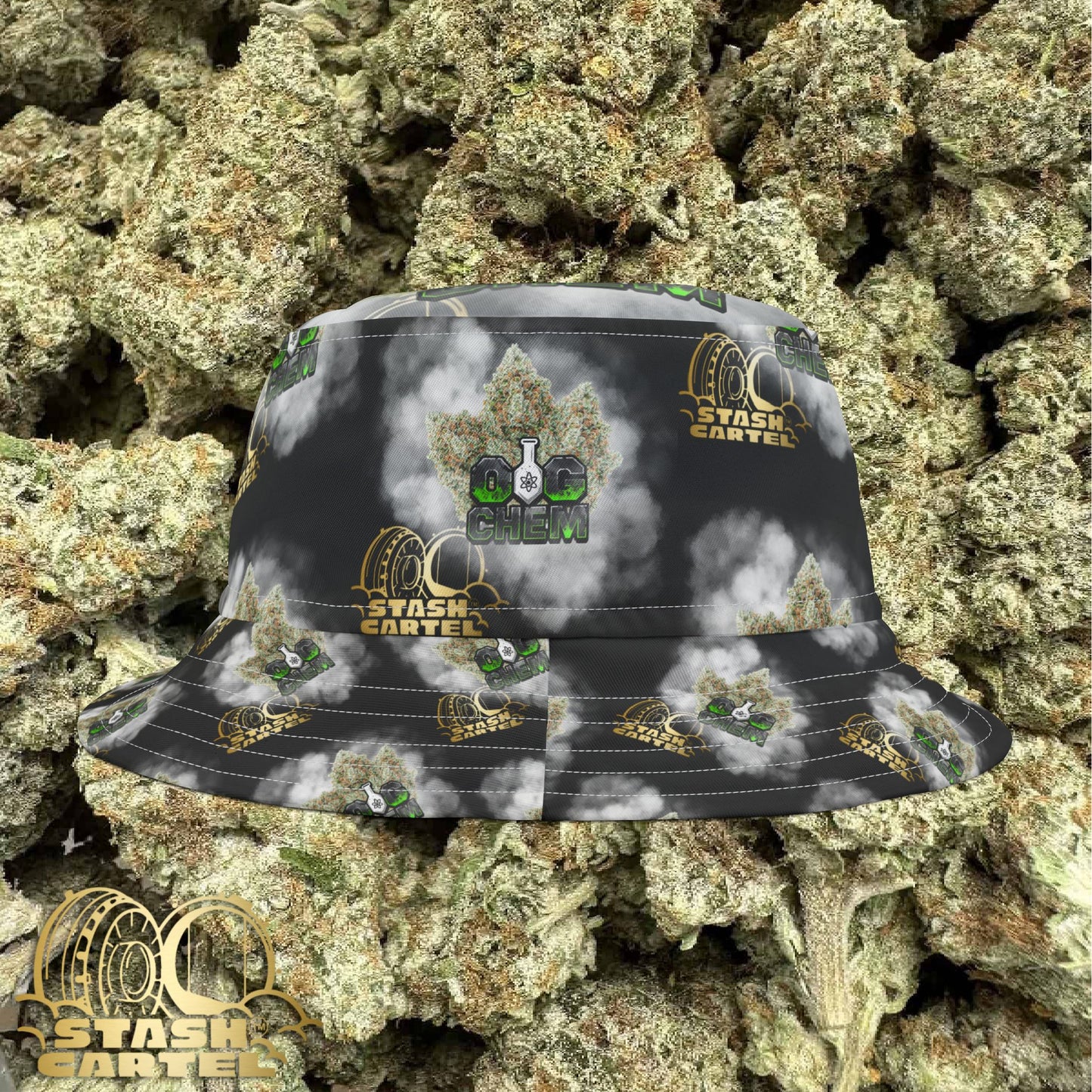 OG Chem Bucket Hat – Classic Gas & Clean Chaos for Streetwear Lovers