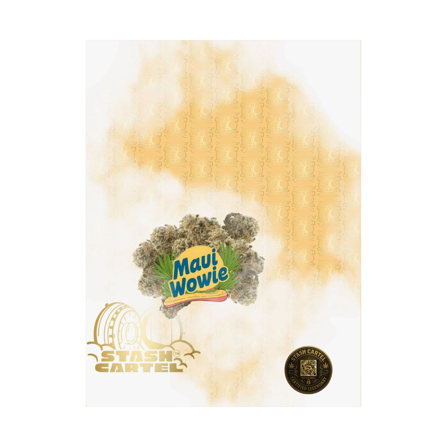 🌴🍍 "Maui Wowie" Sativa Poster – Island Sativa Sunshine