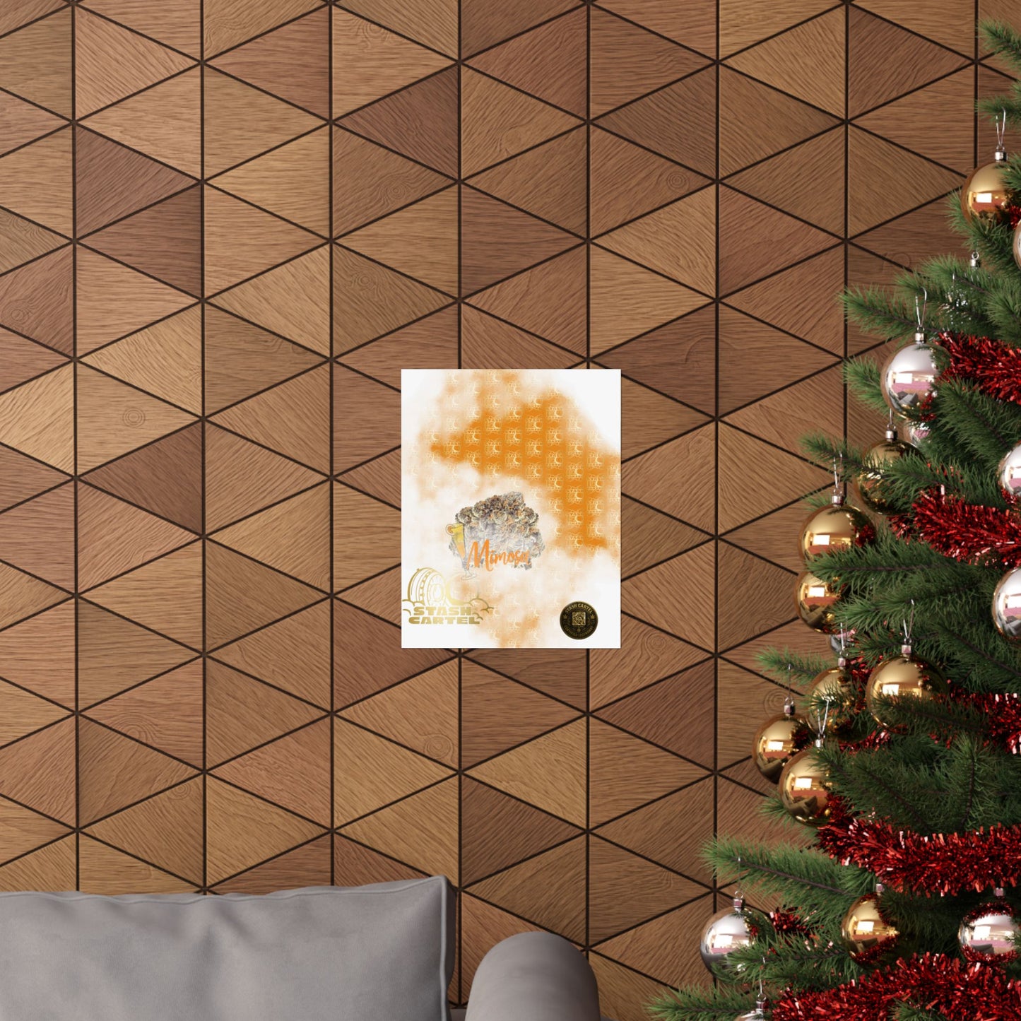 🍾 "Mimosa" Citrus Sunrise Hybrid Poster Art