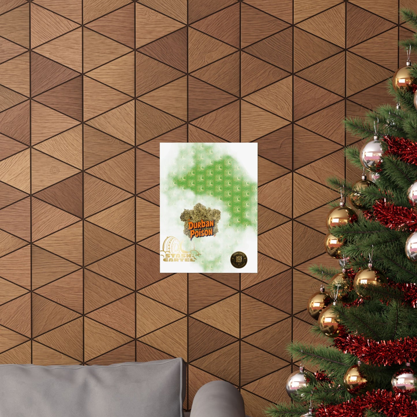 🌍 "Durban Poison" Pure Sativa Landrace Poster