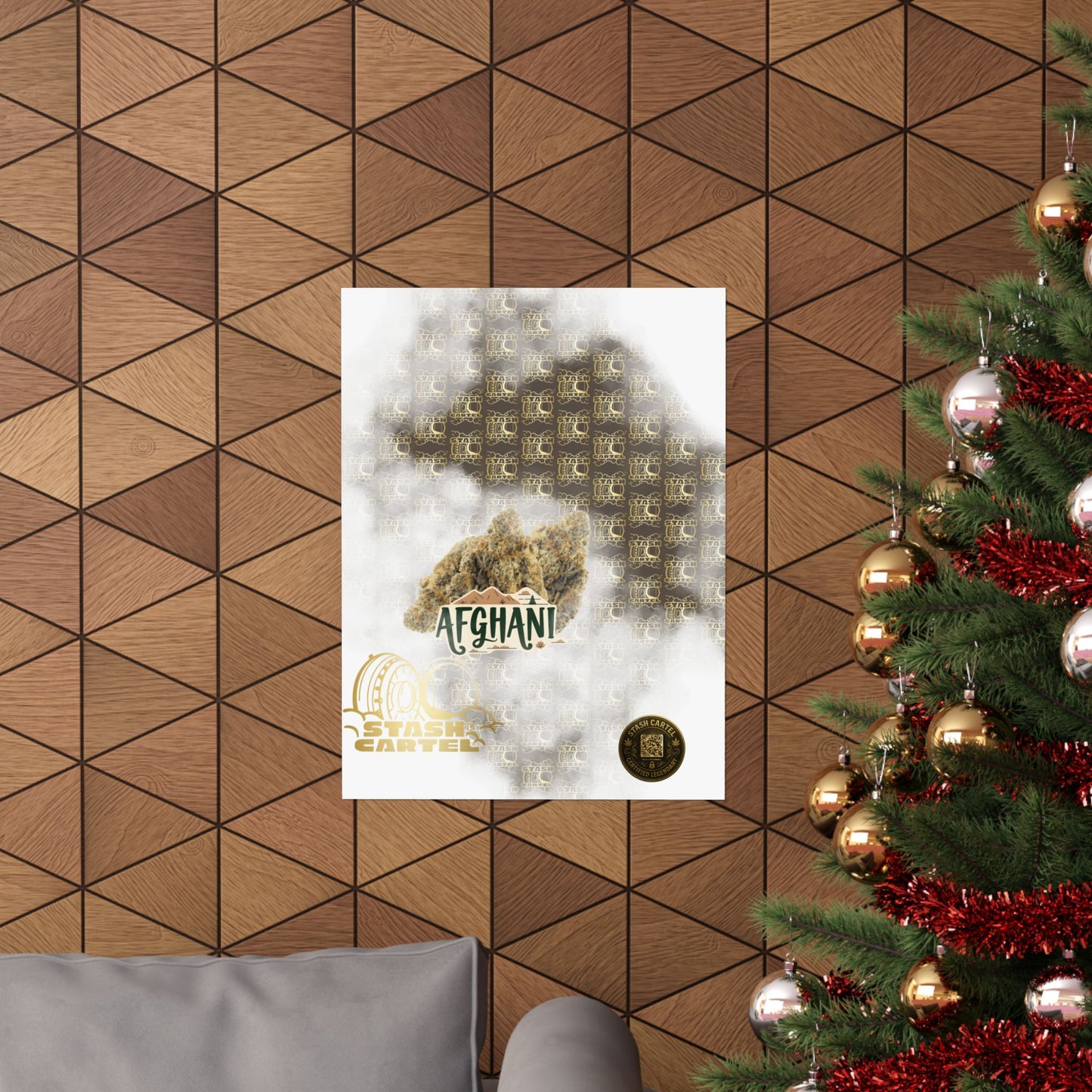 🧿 "Afghani" Landrace Indica Heritage Poster