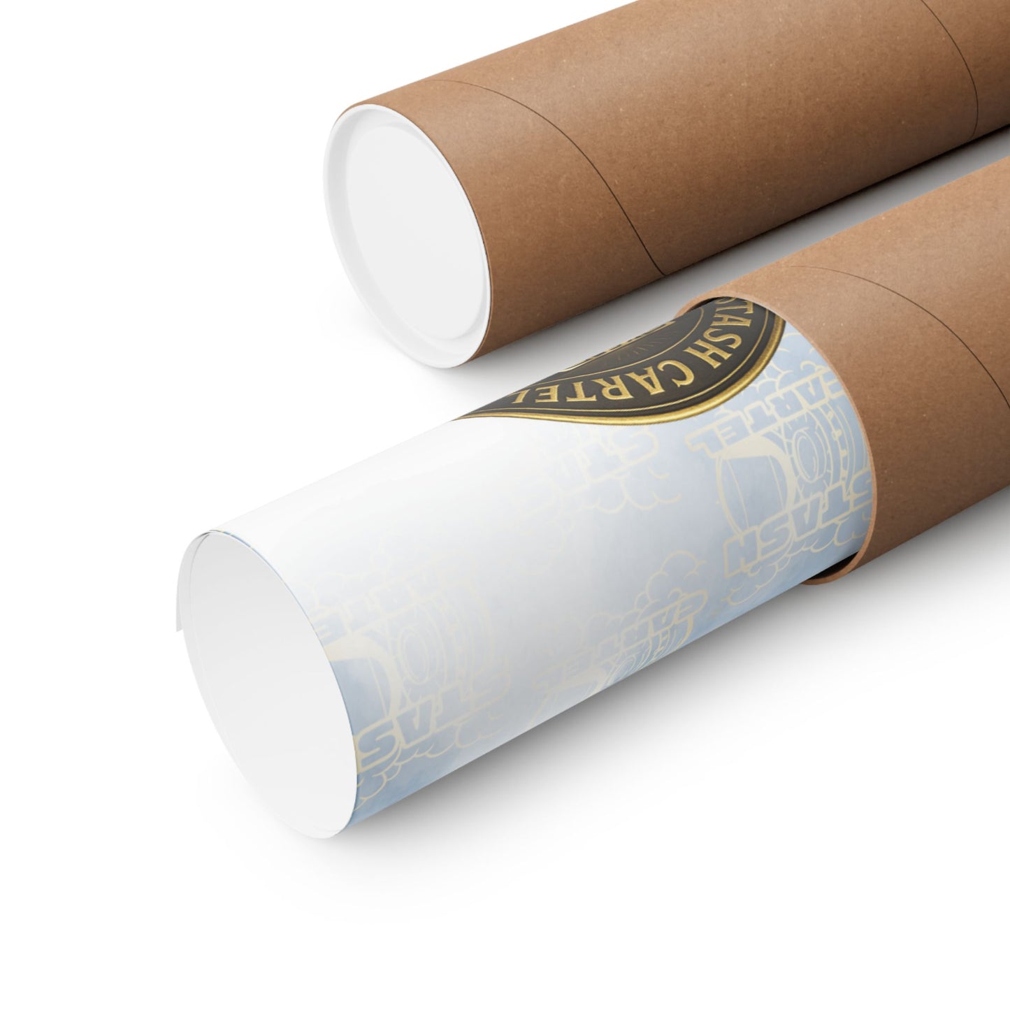 💭 "Blue Dream" West Coast Sativa Hybrid Poster – Classic Cali Cannabis Art in Sky Blue Tones