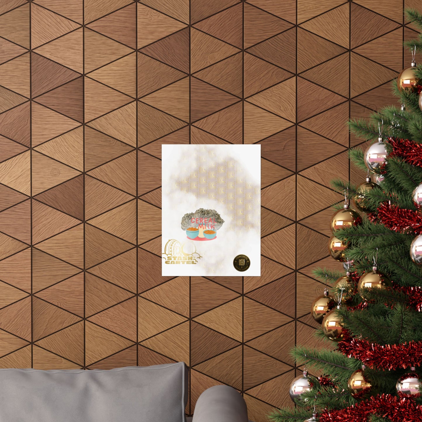 🥣🫧 "Cereal Milk" Hybrid Poster – Fruity Bowl of Terps