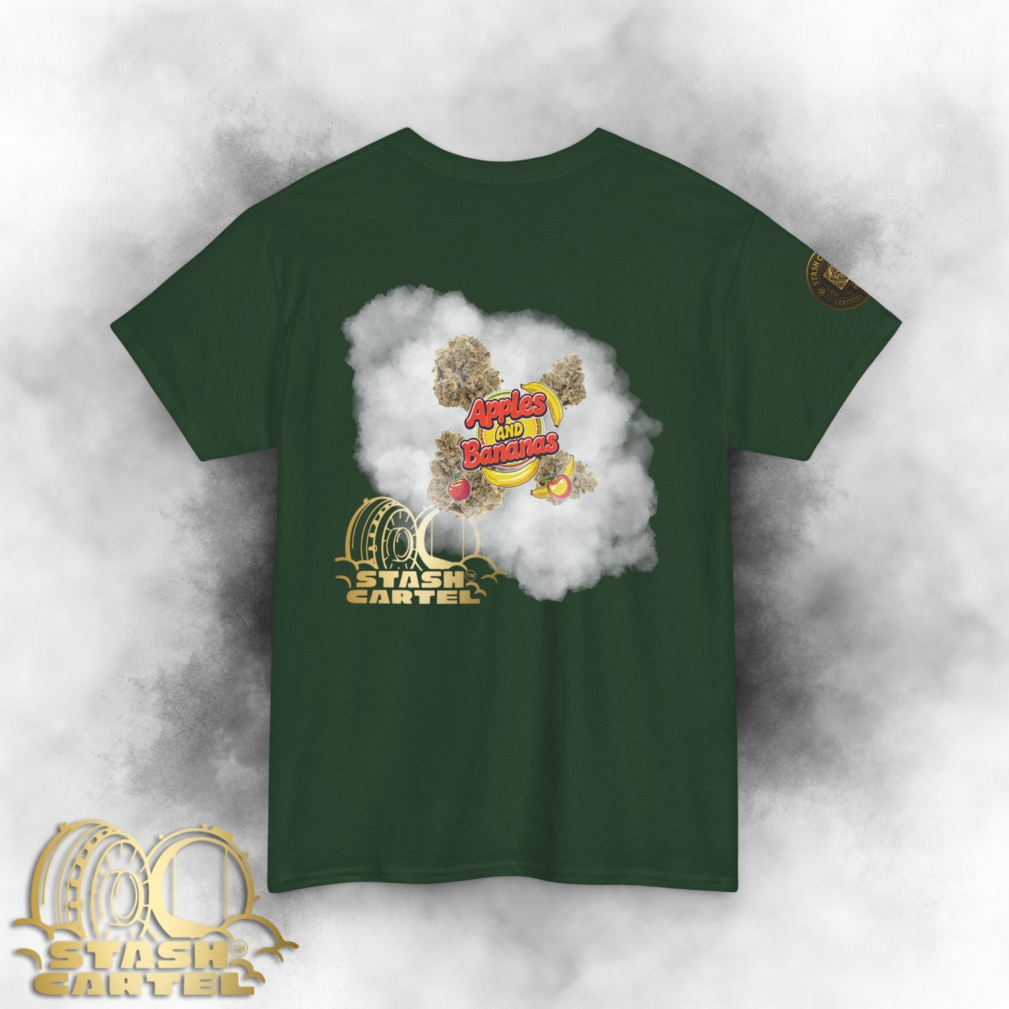 Apples And Bananas Tee – Fruity Funk Hybrid Unisex Cotton Tee