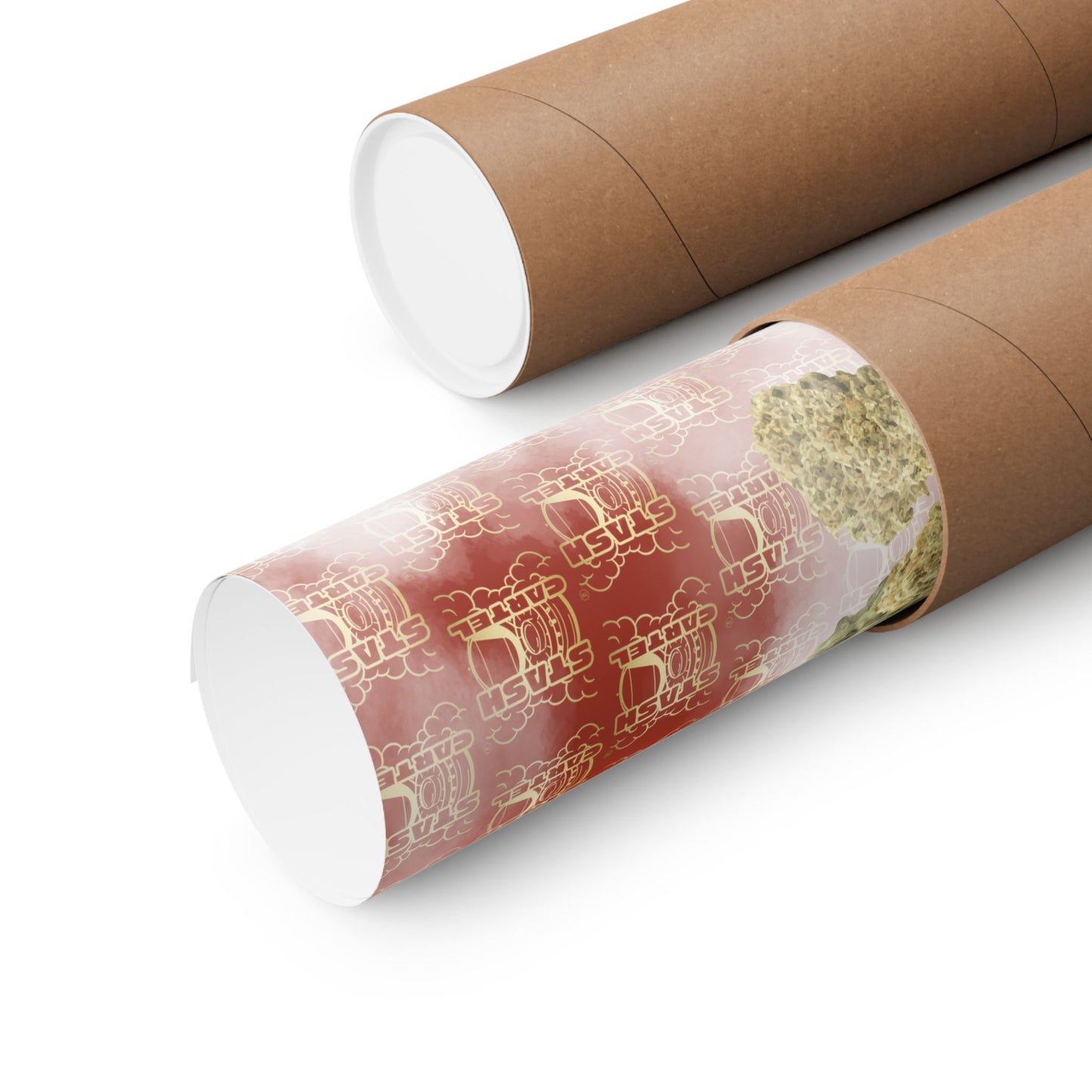 🐉🔥 Red Dragon Poster – Rare Hybrid with Spicy Citrus Fire & Euphoric Mystic Energy