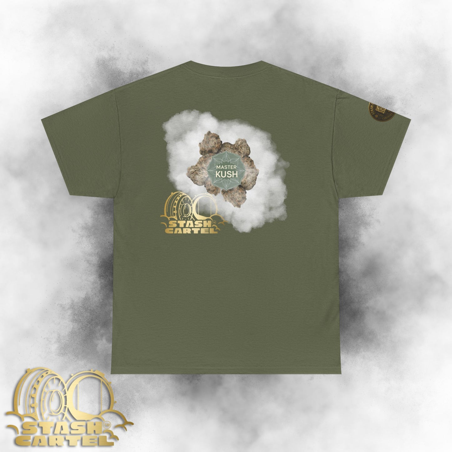 Master Kush Tee – Old School OG Power Unisex Heavy Cotton Tee