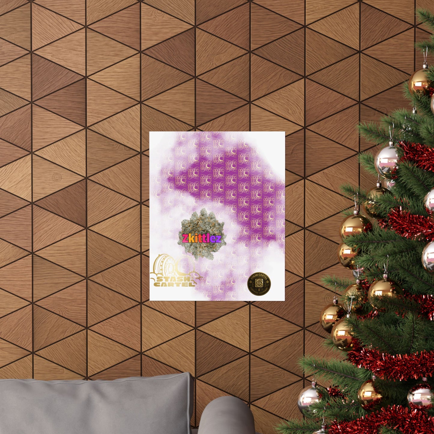 🌈 "Zkittlez" Award-Winning Hybrid Fruit Poster