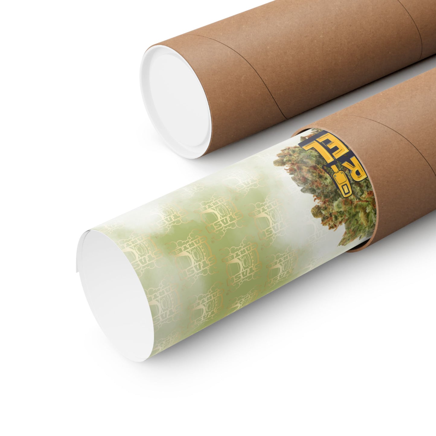 ⛽ "OG Chem" Diesel-Fueled Hybrid Poster – High-Octane Cannabis Wall Art in Fuel Green