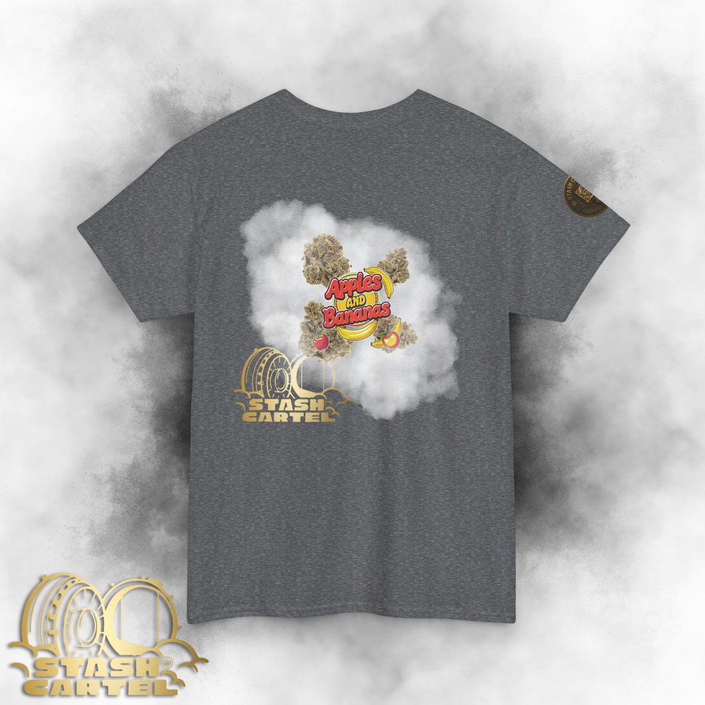 Apples And Bananas Tee – Fruity Funk Hybrid Unisex Cotton Tee