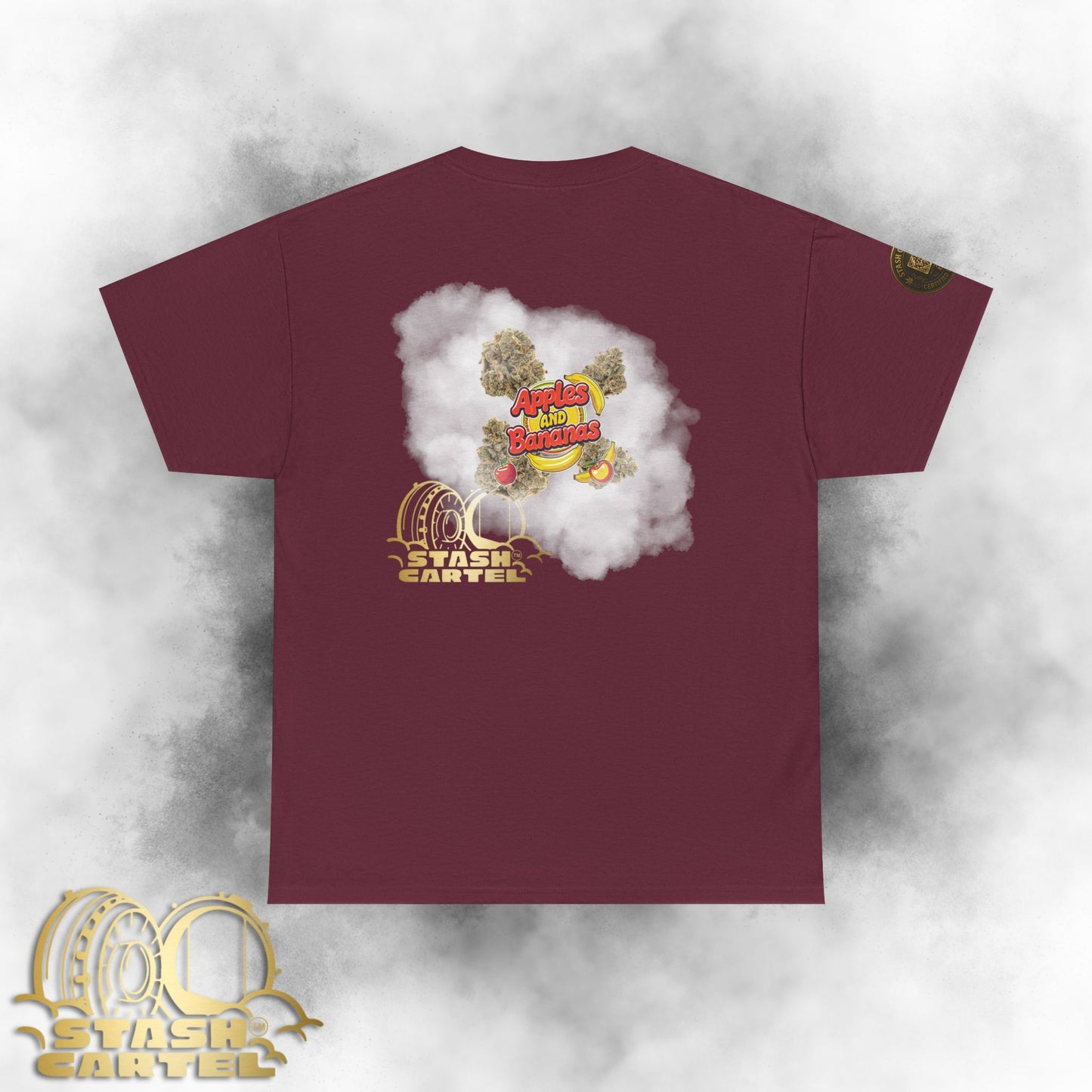 Apples And Bananas Tee – Fruity Funk Hybrid Unisex Cotton Tee