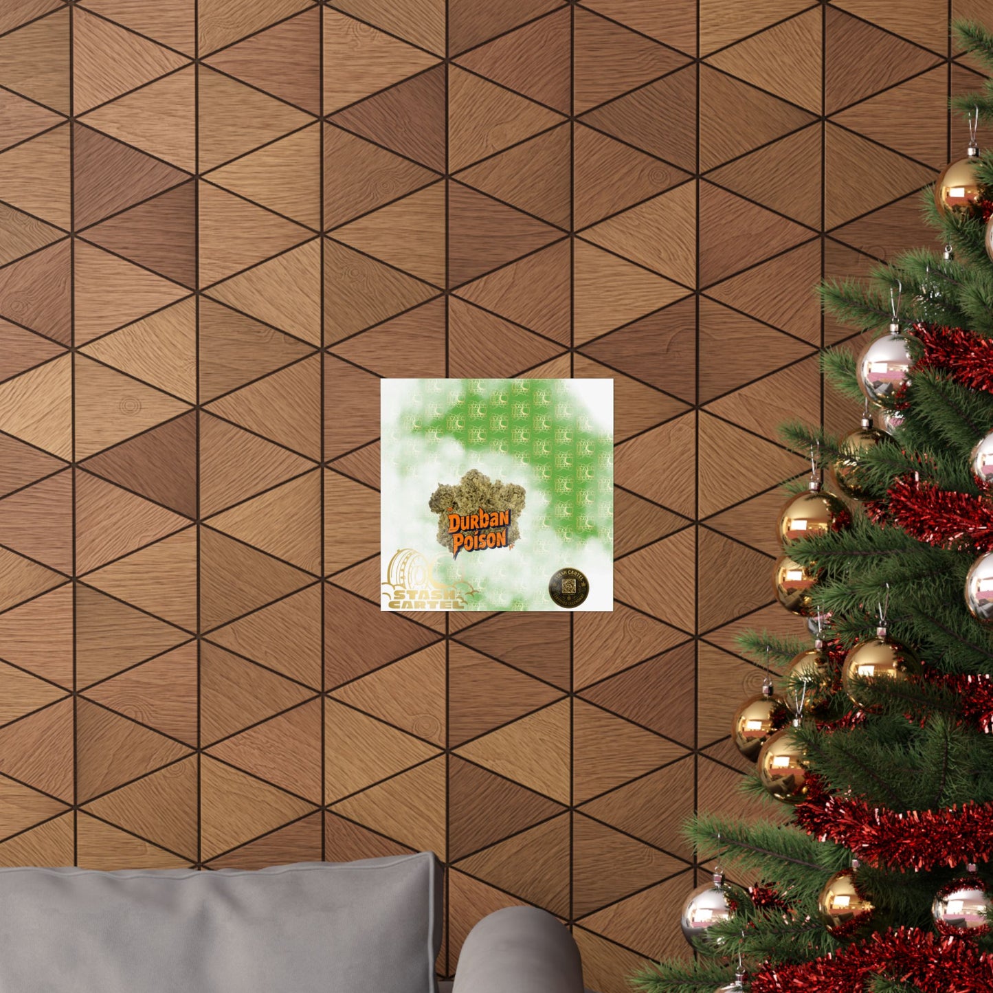 🌍 "Durban Poison" Pure Sativa Landrace Poster