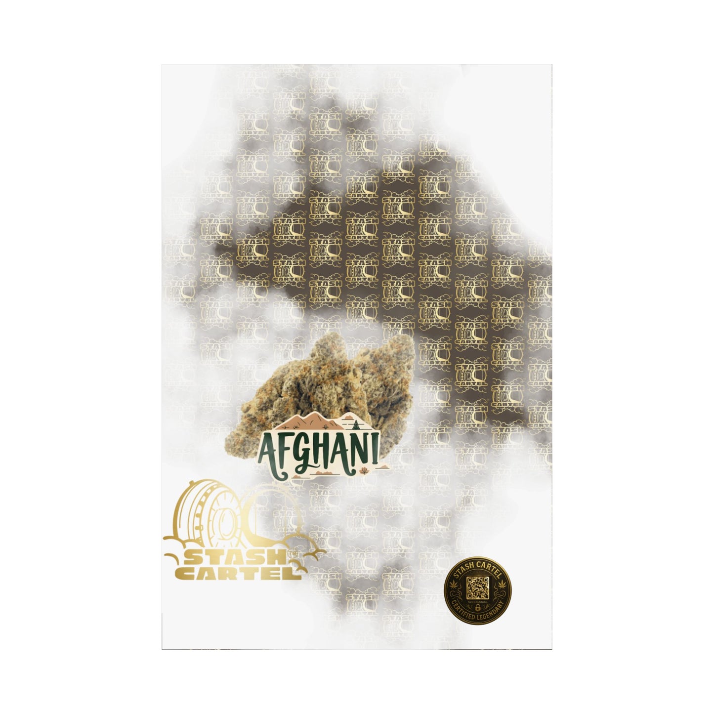 🧿 "Afghani" Landrace Indica Heritage Poster