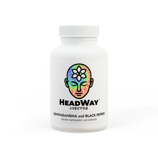 Ashwagandha and Black Pepper Supplement (60 capsules)
