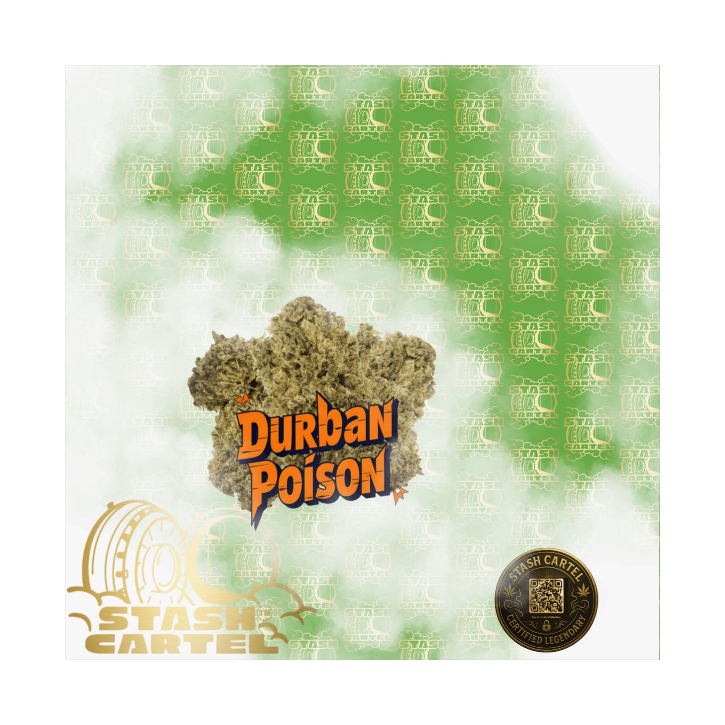 🌍 "Durban Poison" Pure Sativa Landrace Poster