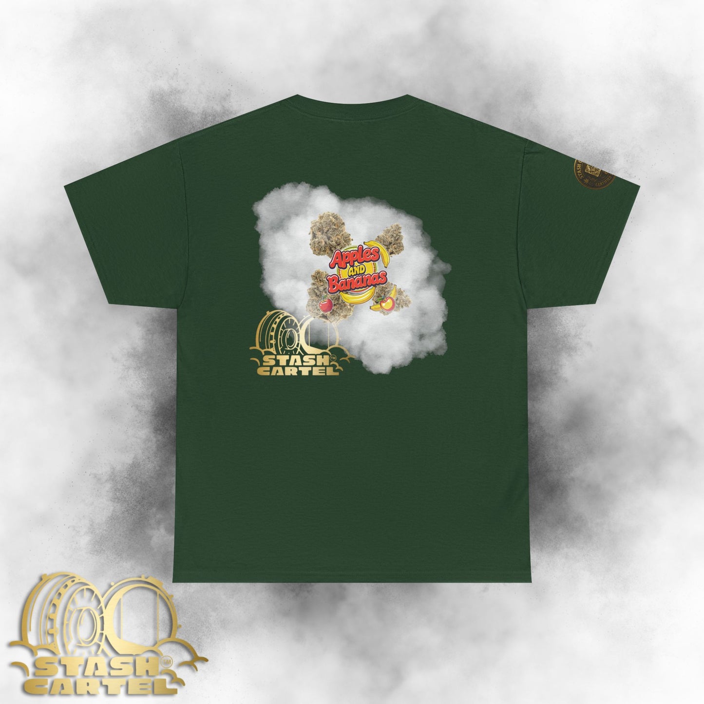 Apples And Bananas Tee – Fruity Funk Hybrid Unisex Cotton Tee