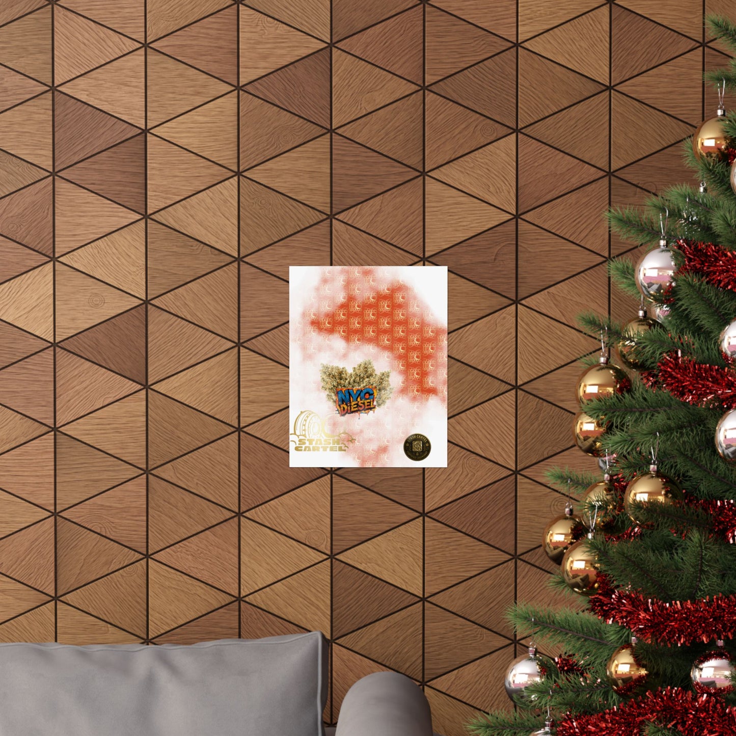 🗽⛽ NYC Diesel Poster – Iconic Sativa-Dominant Hybrid with Grapefruit Citrus & East Coast Funk