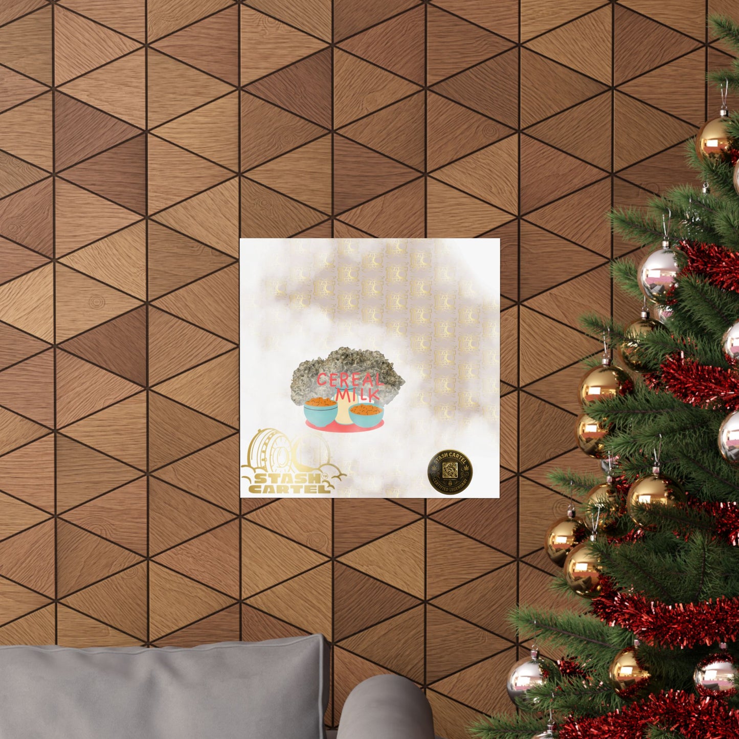 🥣🫧 "Cereal Milk" Hybrid Poster – Fruity Bowl of Terps