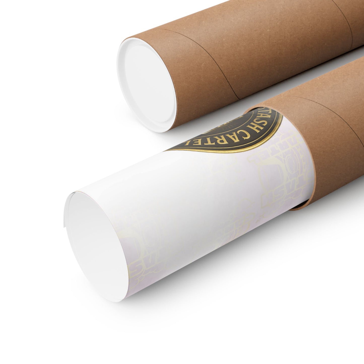 🎂🌴 LA Kush Cake Poster – Indica Hybrid Wall Art with Vanilla Cake & OG Gas