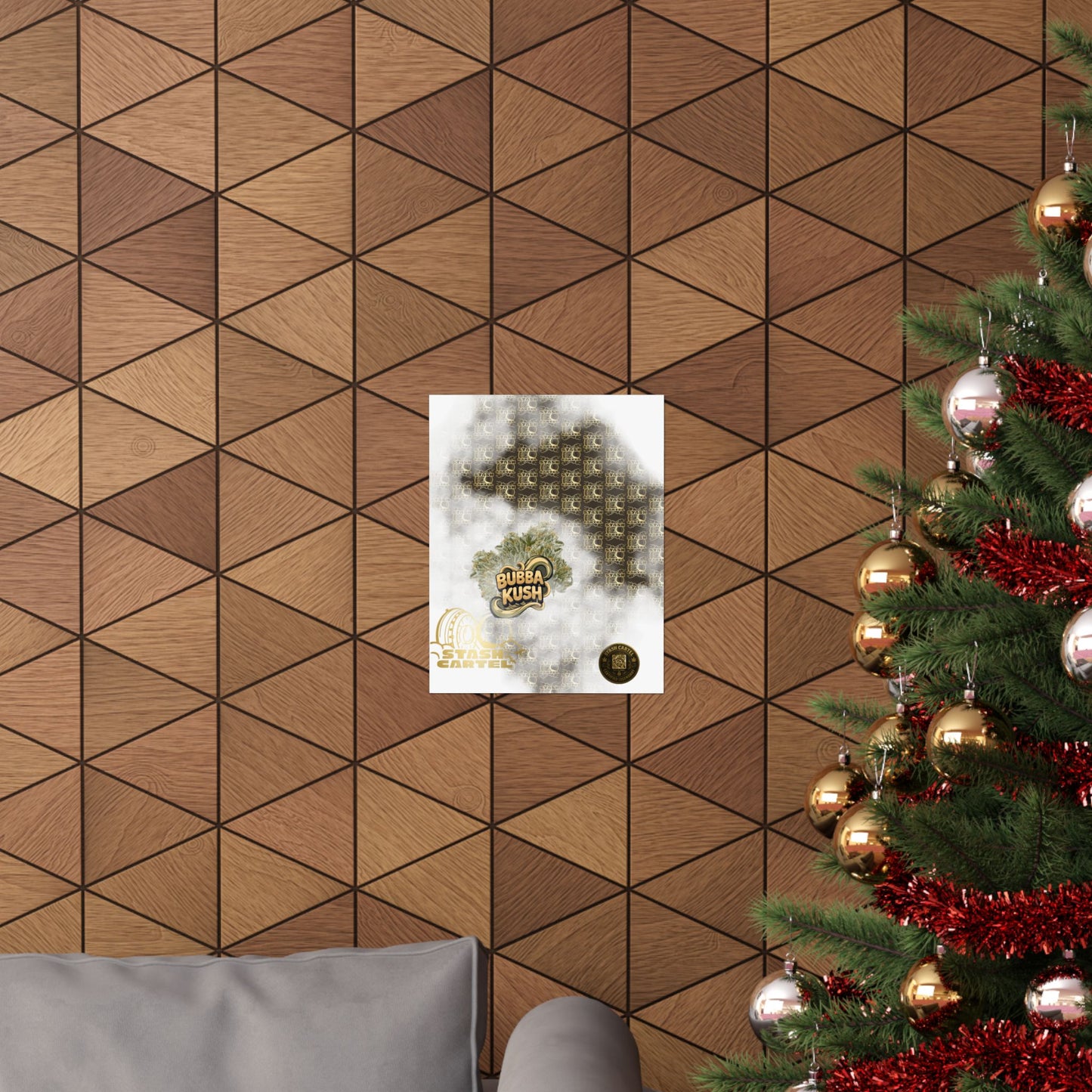 ☕ "Bubba Kush" Classic Nightcap Indica Poster