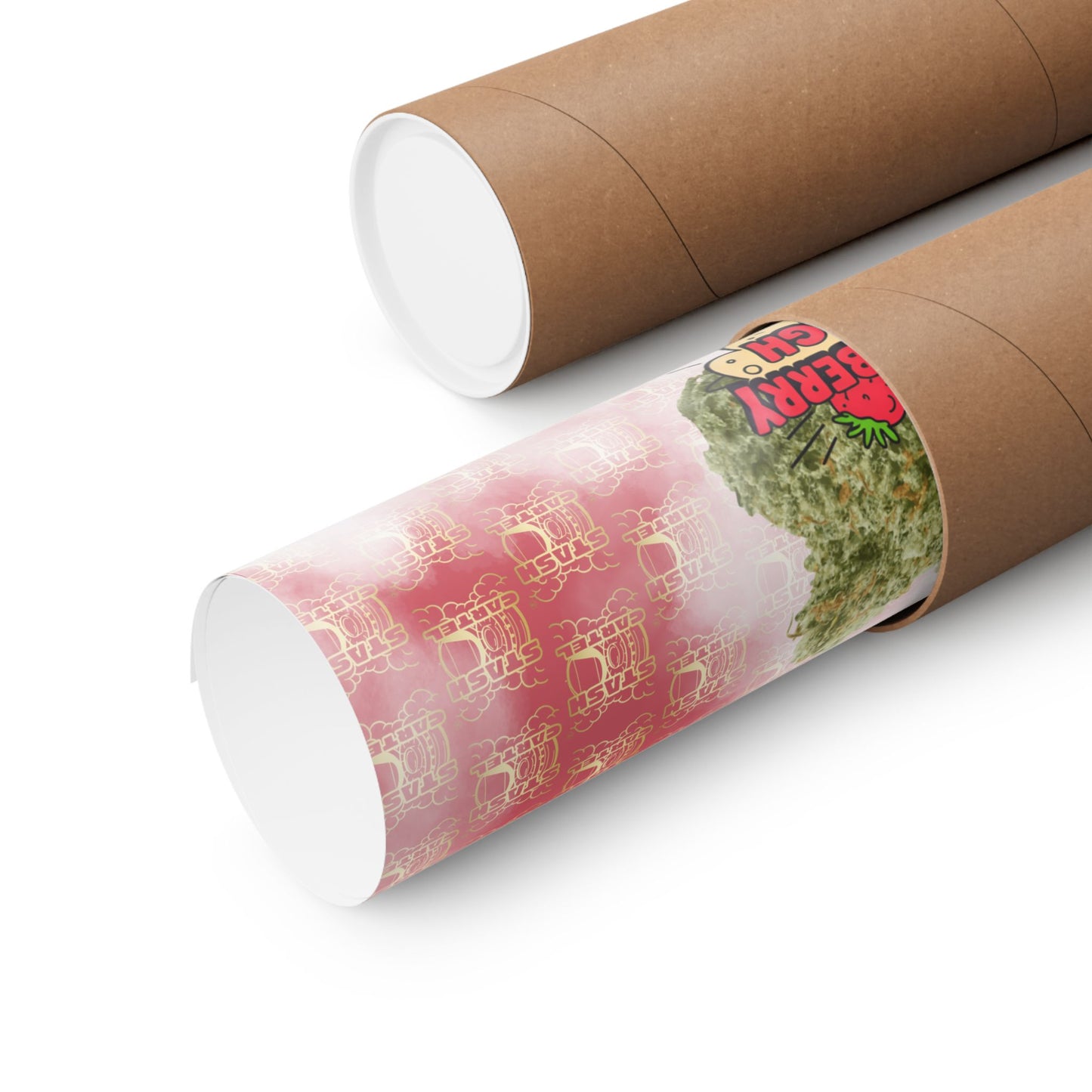 🍓 "Strawberry Cough" Skunky Sativa Poster