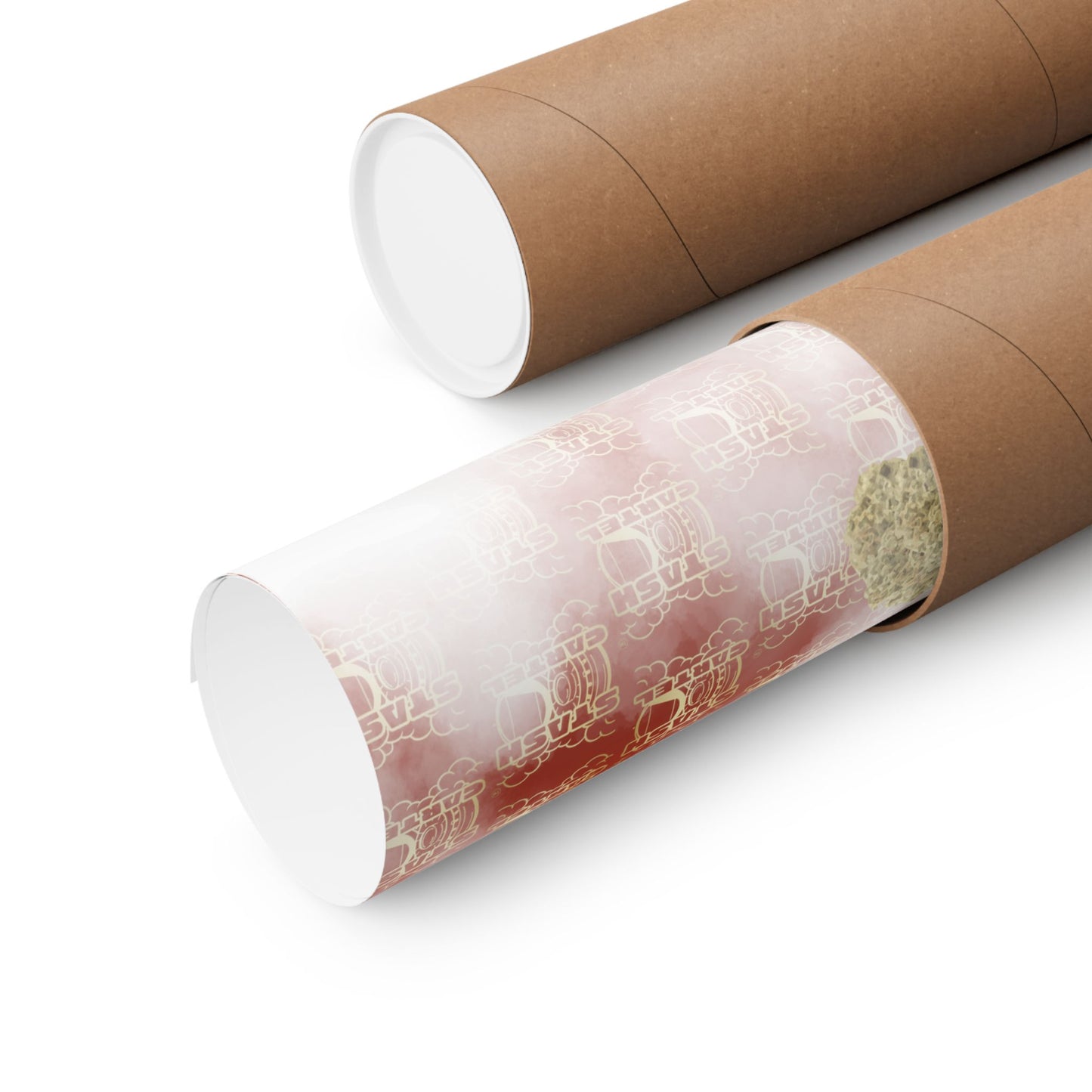 🐉🔥 Red Dragon Poster – Rare Hybrid with Spicy Citrus Fire & Euphoric Mystic Energy